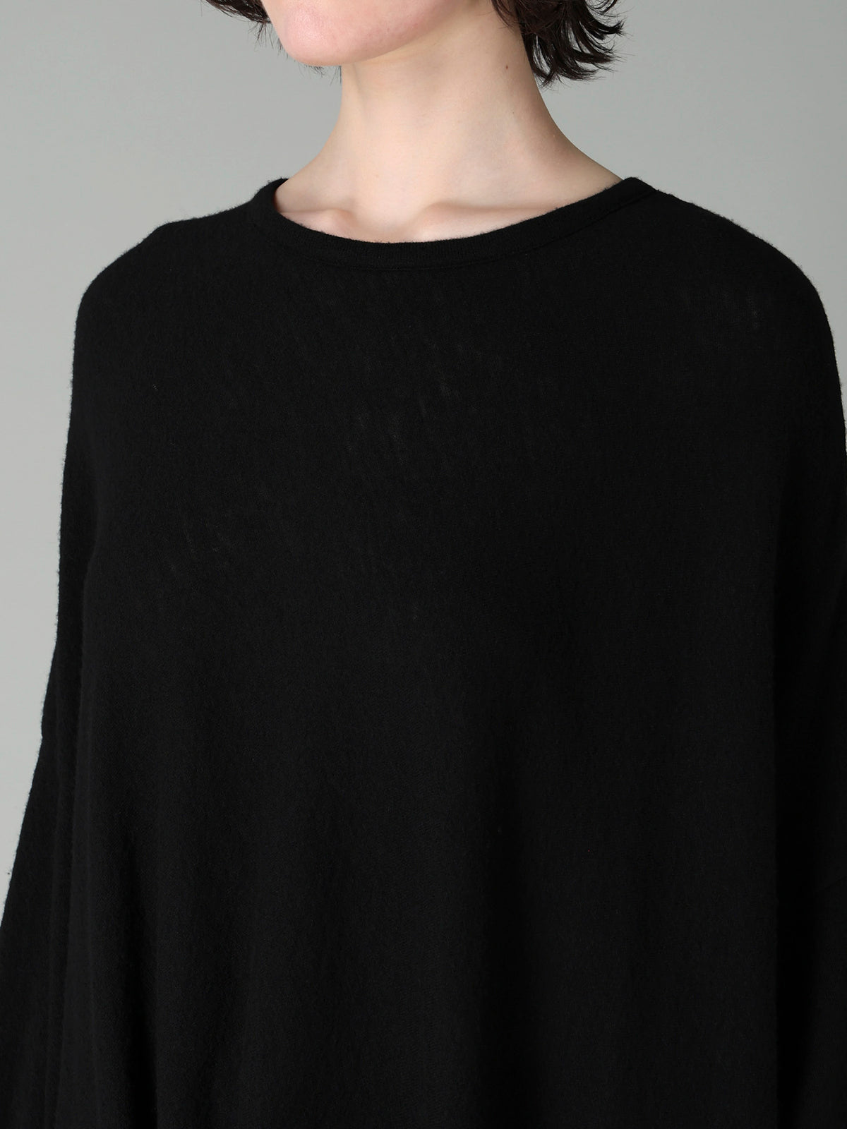 AIRY SPUN LIGHT MILLED DRAPED DRESS