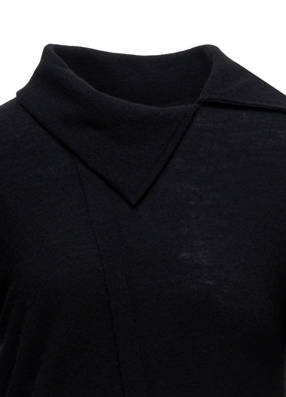 AIRY SPUN LIGHT MILLED ASM COLLAR PULLOVER