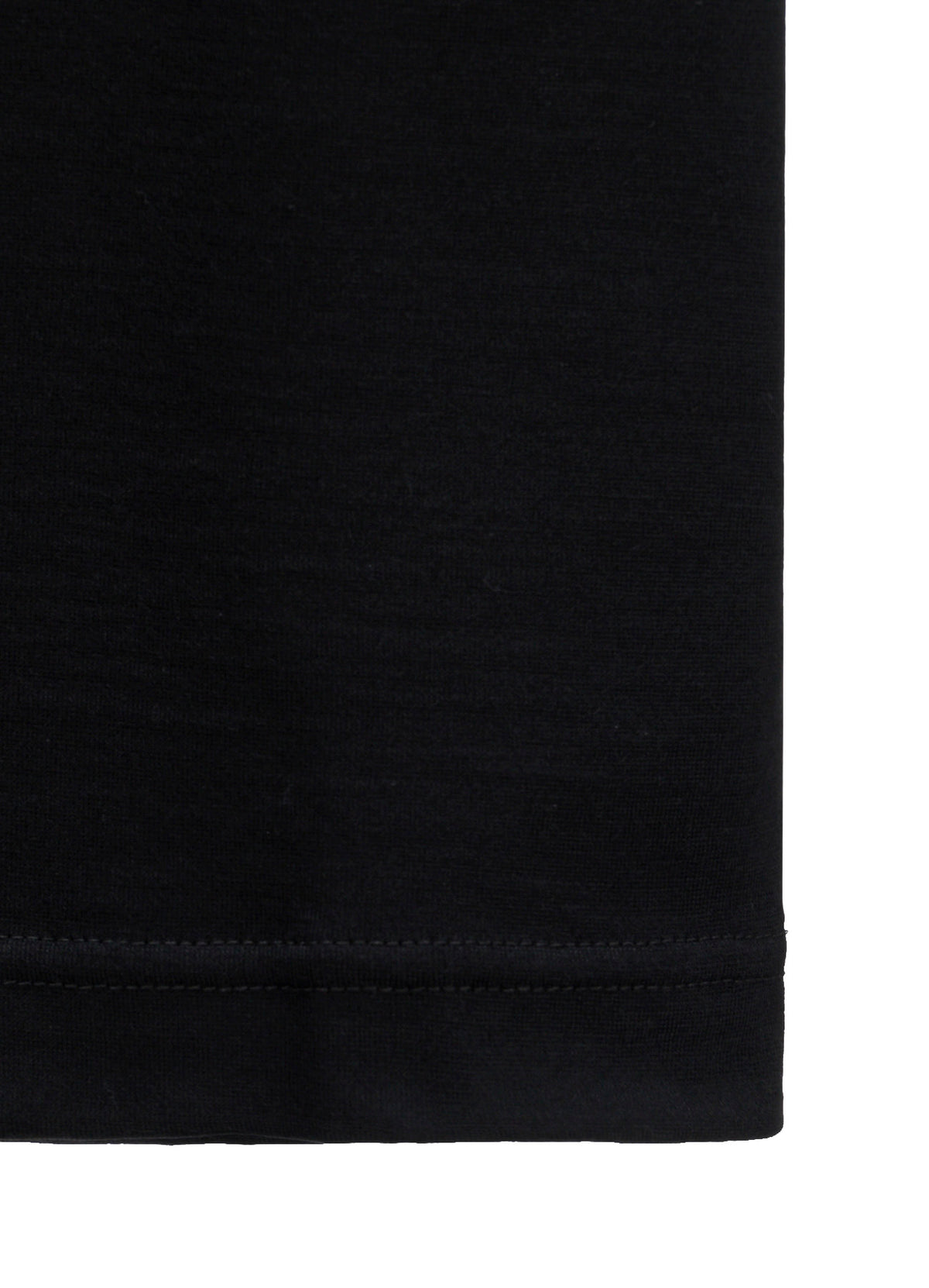 100S WOOL SINGLE GATHERED HIGHNECK T