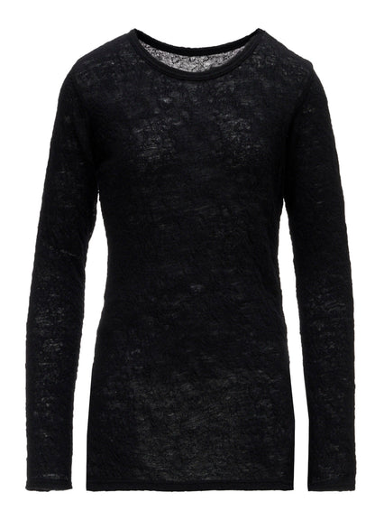 LINKS JACQUARD CREWNECK T