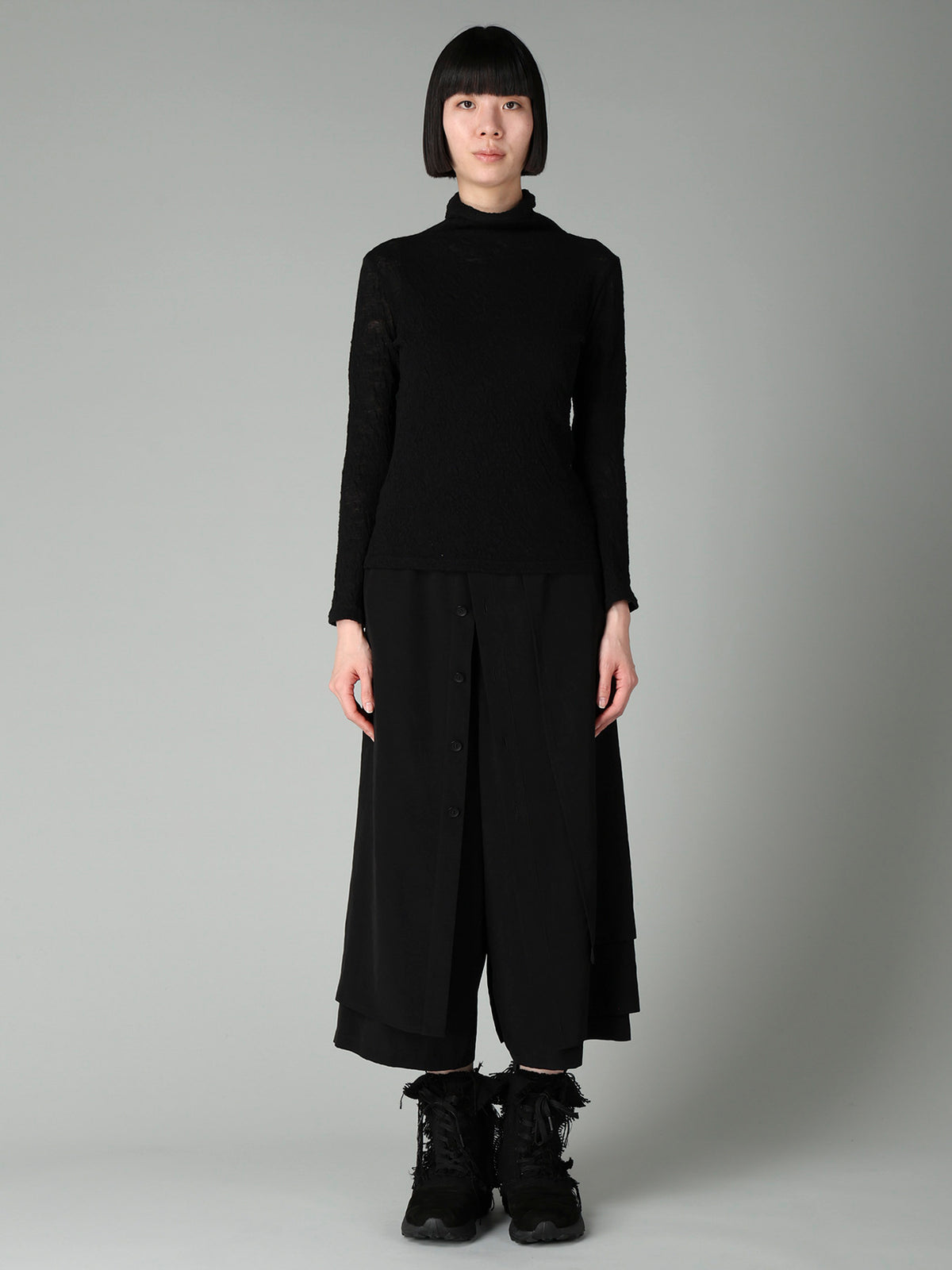 LINKS JACQUARD BOTTLENECK T