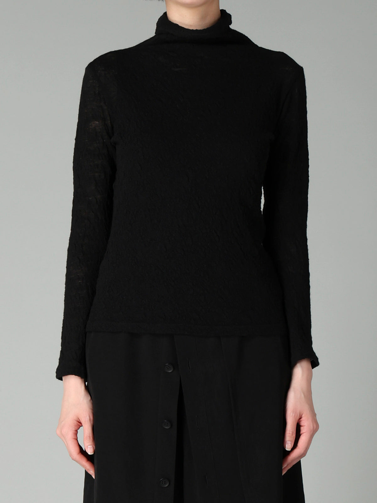 LINKS JACQUARD BOTTLENECK T