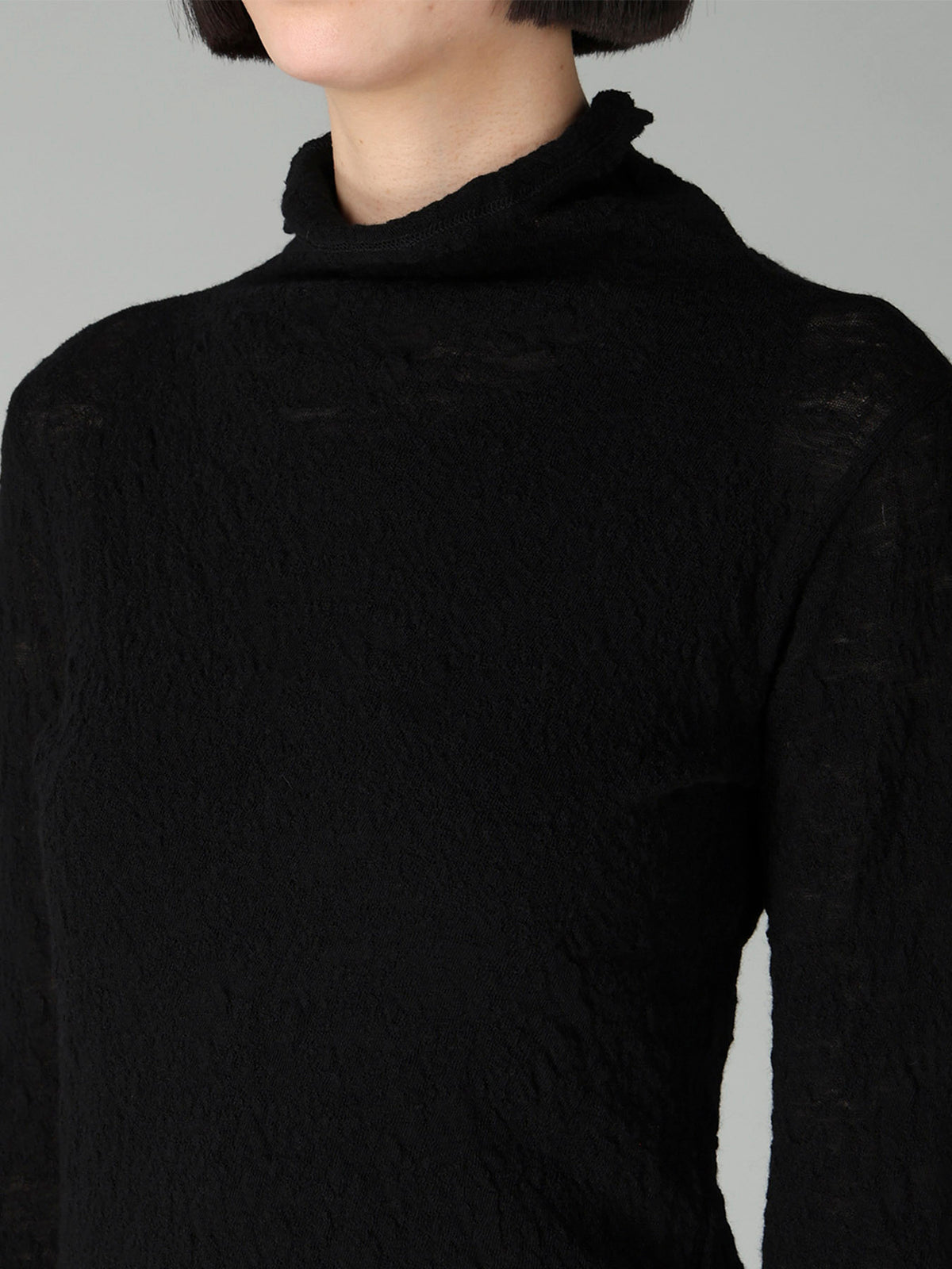 LINKS JACQUARD BOTTLENECK T