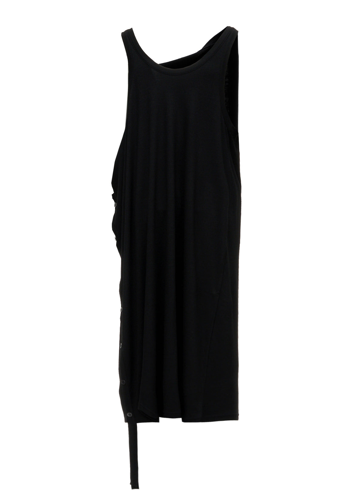 WOOL SMOOTH INTERLOCK ASM SLEEVELESS DRESS