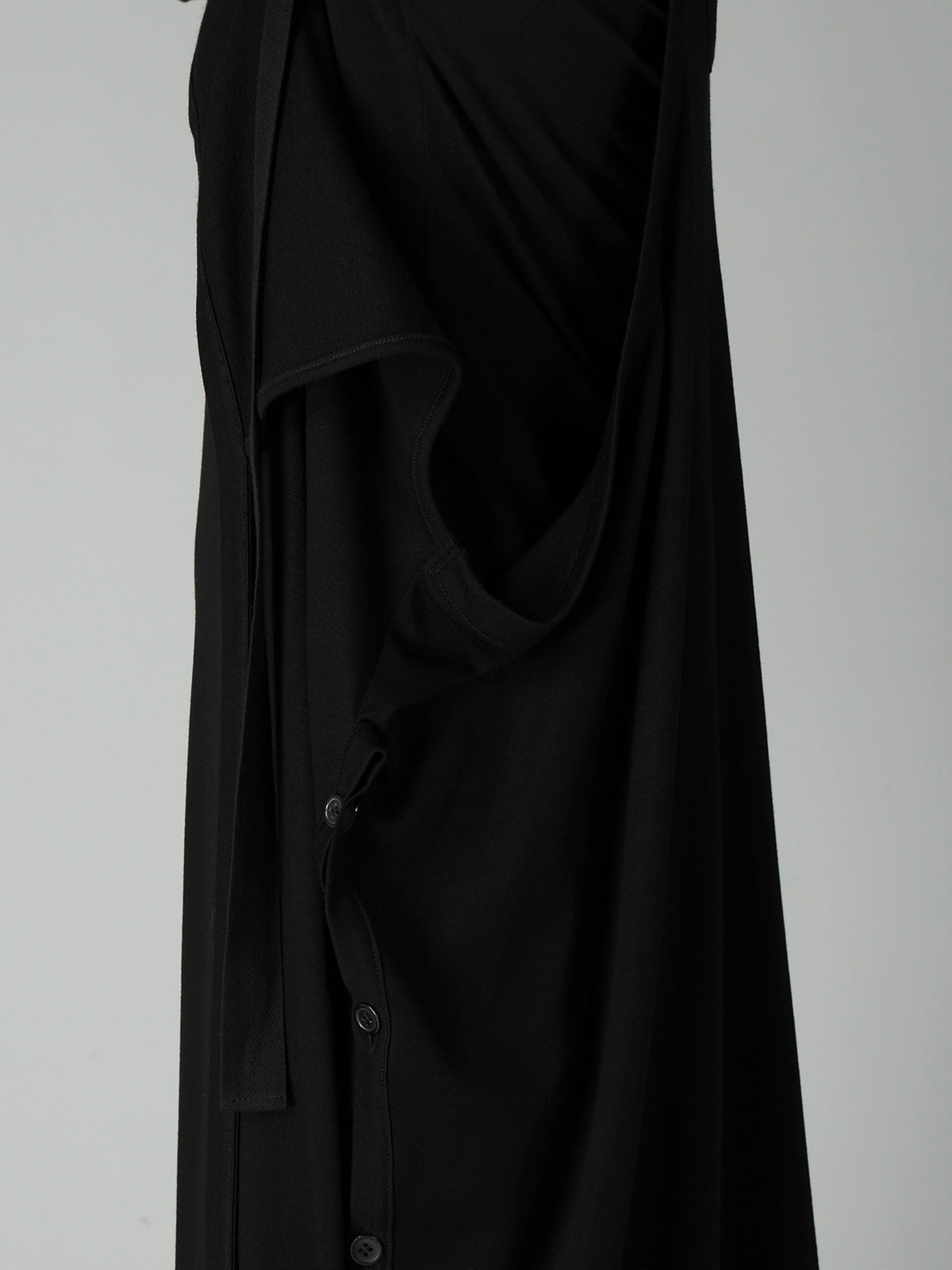 WOOL SMOOTH INTERLOCK ASM SLEEVELESS DRESS