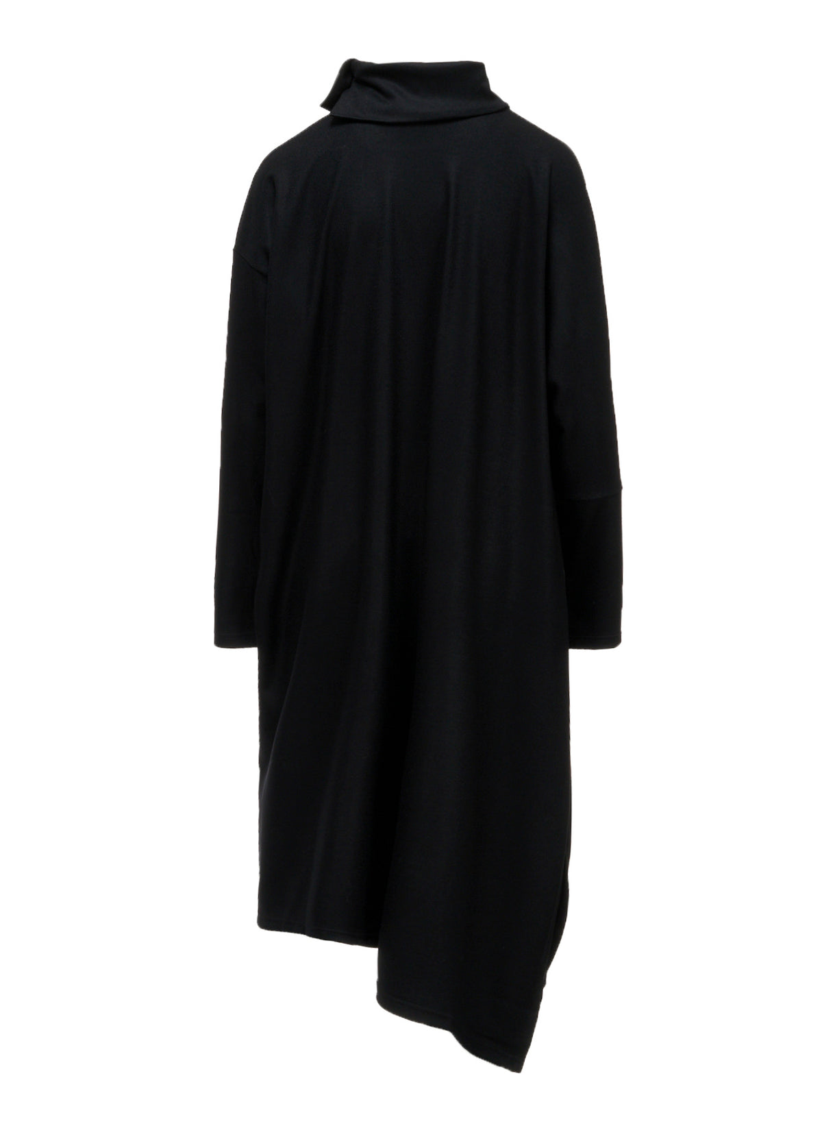 MILLED WOOL SINGLE NEEDLE PUNCH DRESS