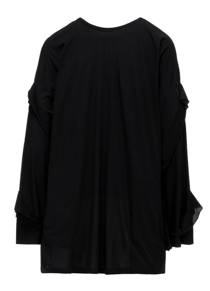 SUPIMA SINGLE JERSEY REVERSE SEAM PULLOVER