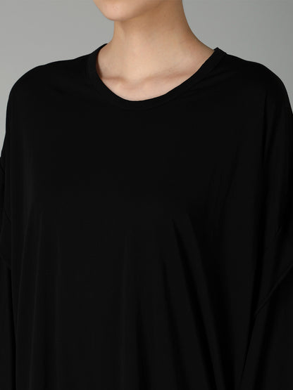 SUPIMA SINGLE JERSEY REVERSE SEAM PULLOVER