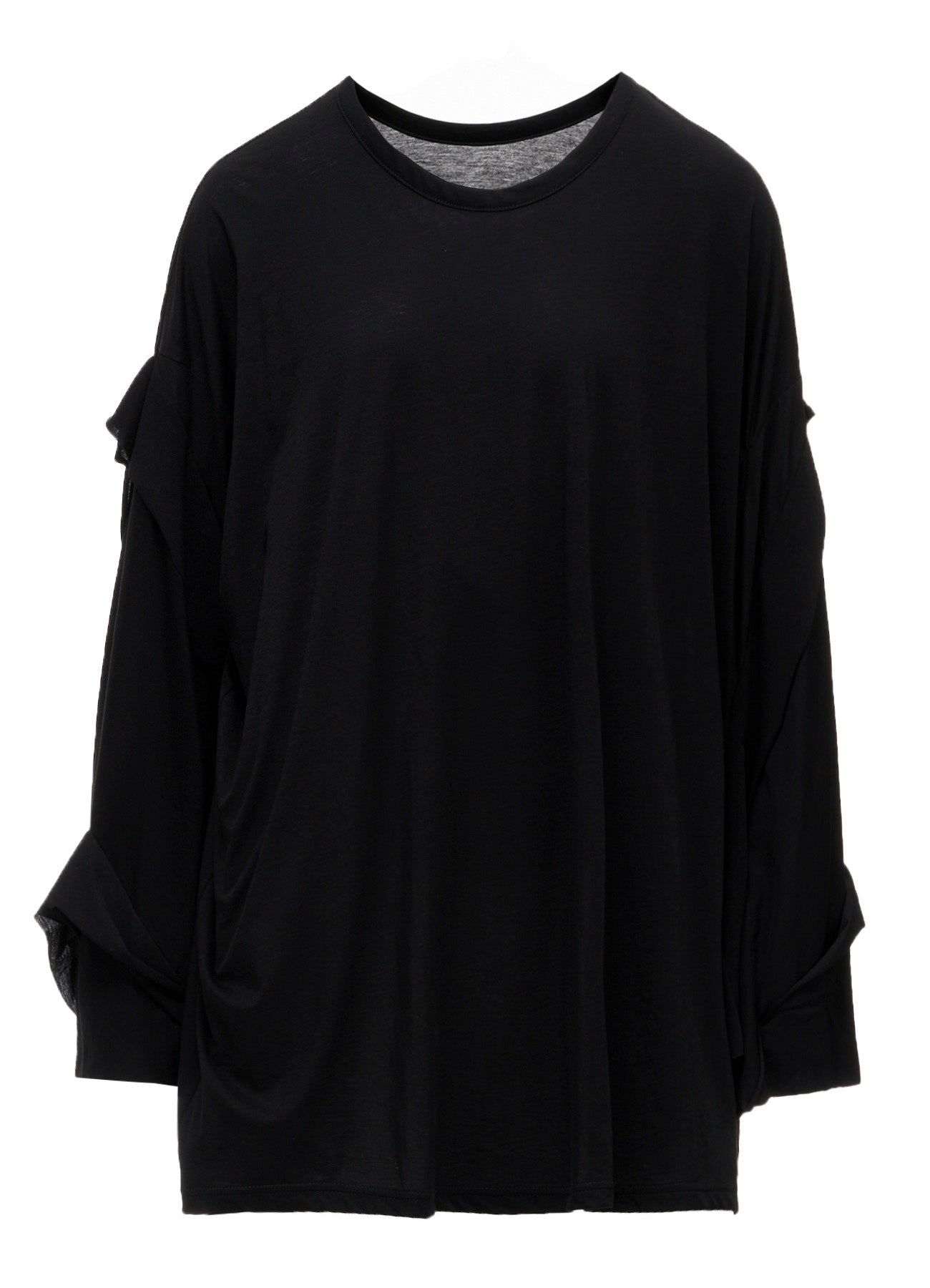 SUPIMA SINGLE JERSEY REVERSE SEAM PULLOVER