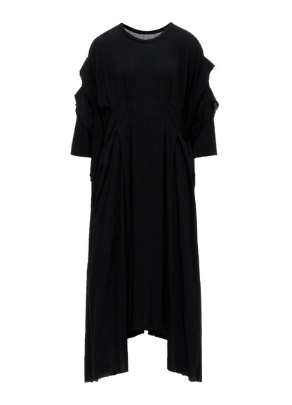 SUPIMA SINGLE JERSEY REVERSE SEAM DRESS