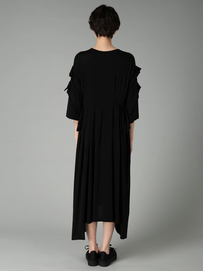 SUPIMA SINGLE JERSEY REVERSE SEAM DRESS