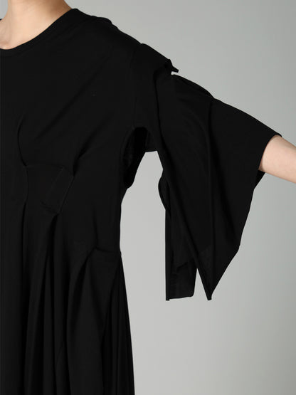 SUPIMA SINGLE JERSEY REVERSE SEAM DRESS