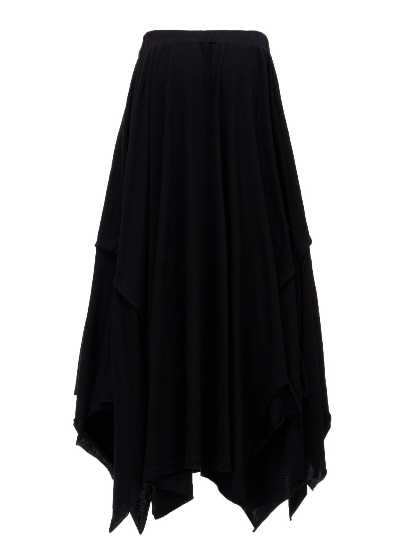 COTTON SINGLE JERSEY DRAPED SKIRT A