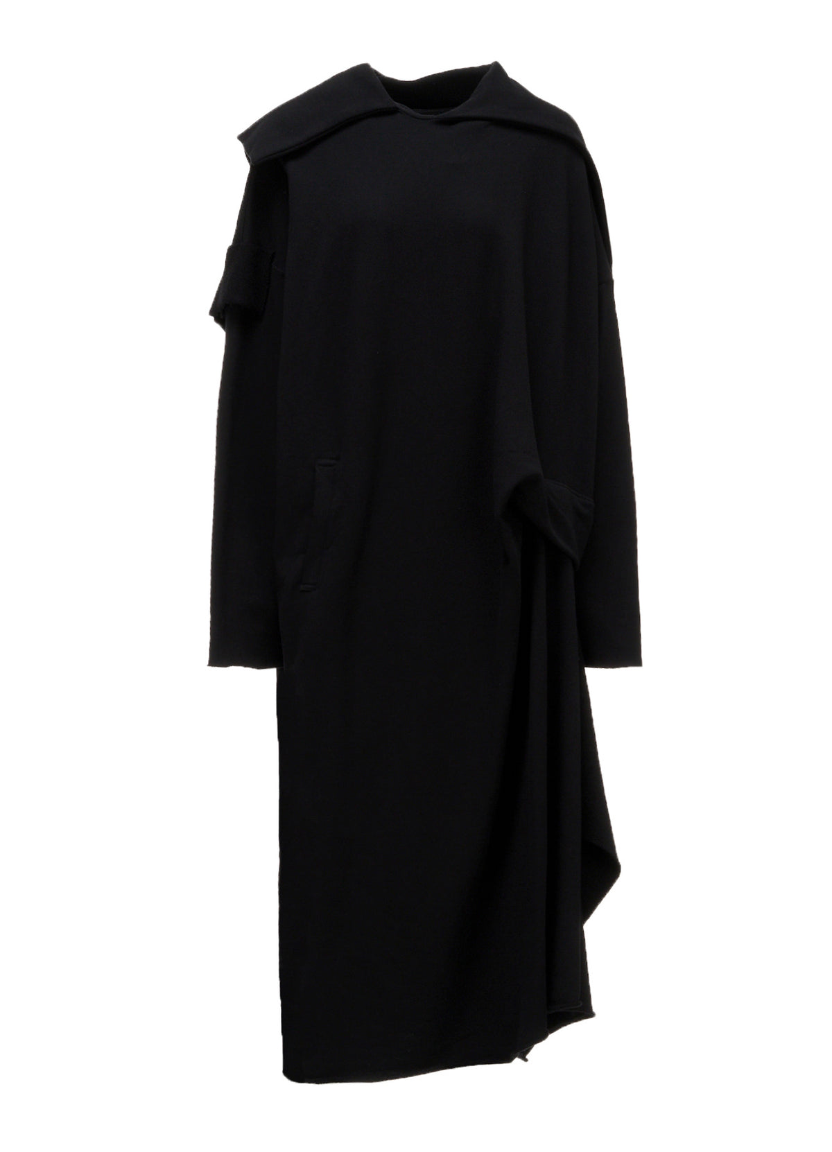 FRENCH TERRY TUCK POINT DRESS