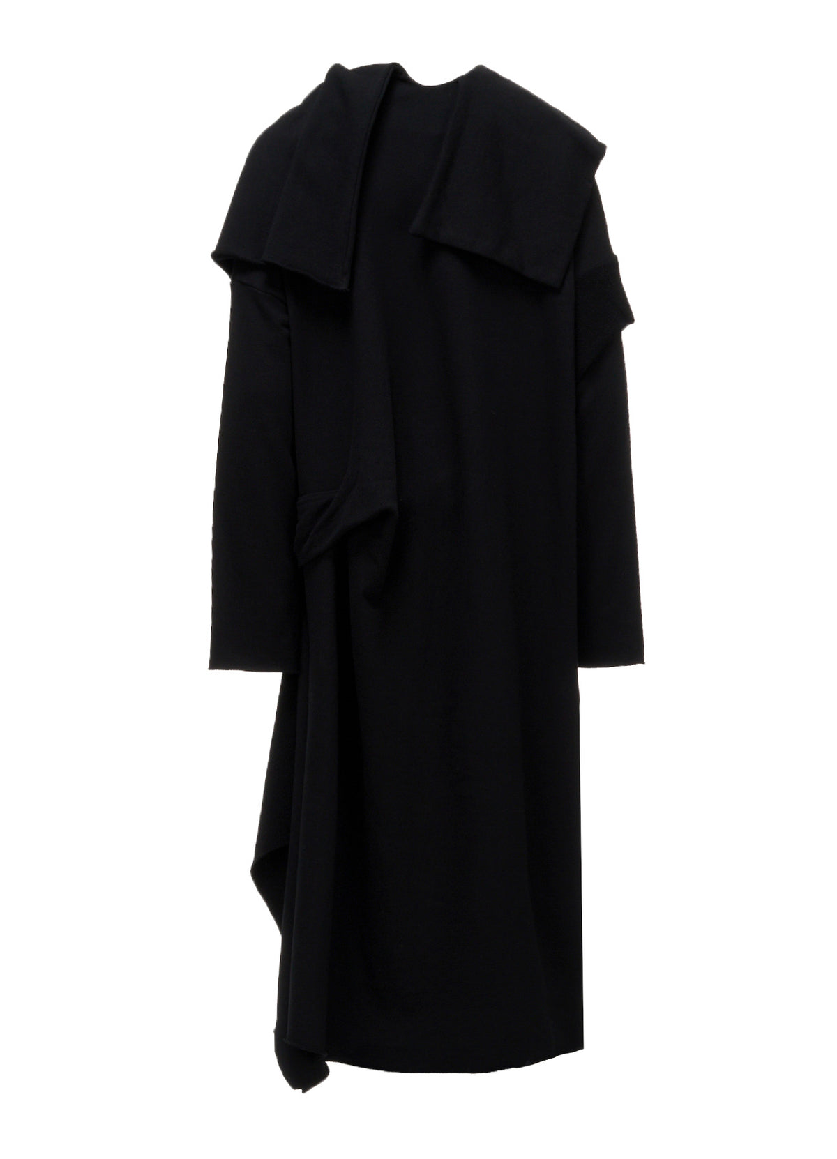 FRENCH TERRY TUCK POINT DRESS