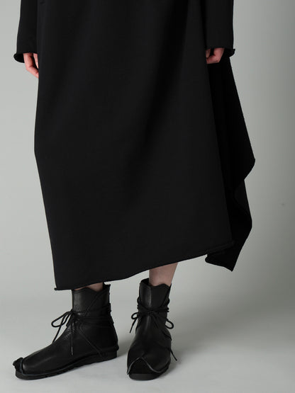 FRENCH TERRY TUCK POINT DRESS