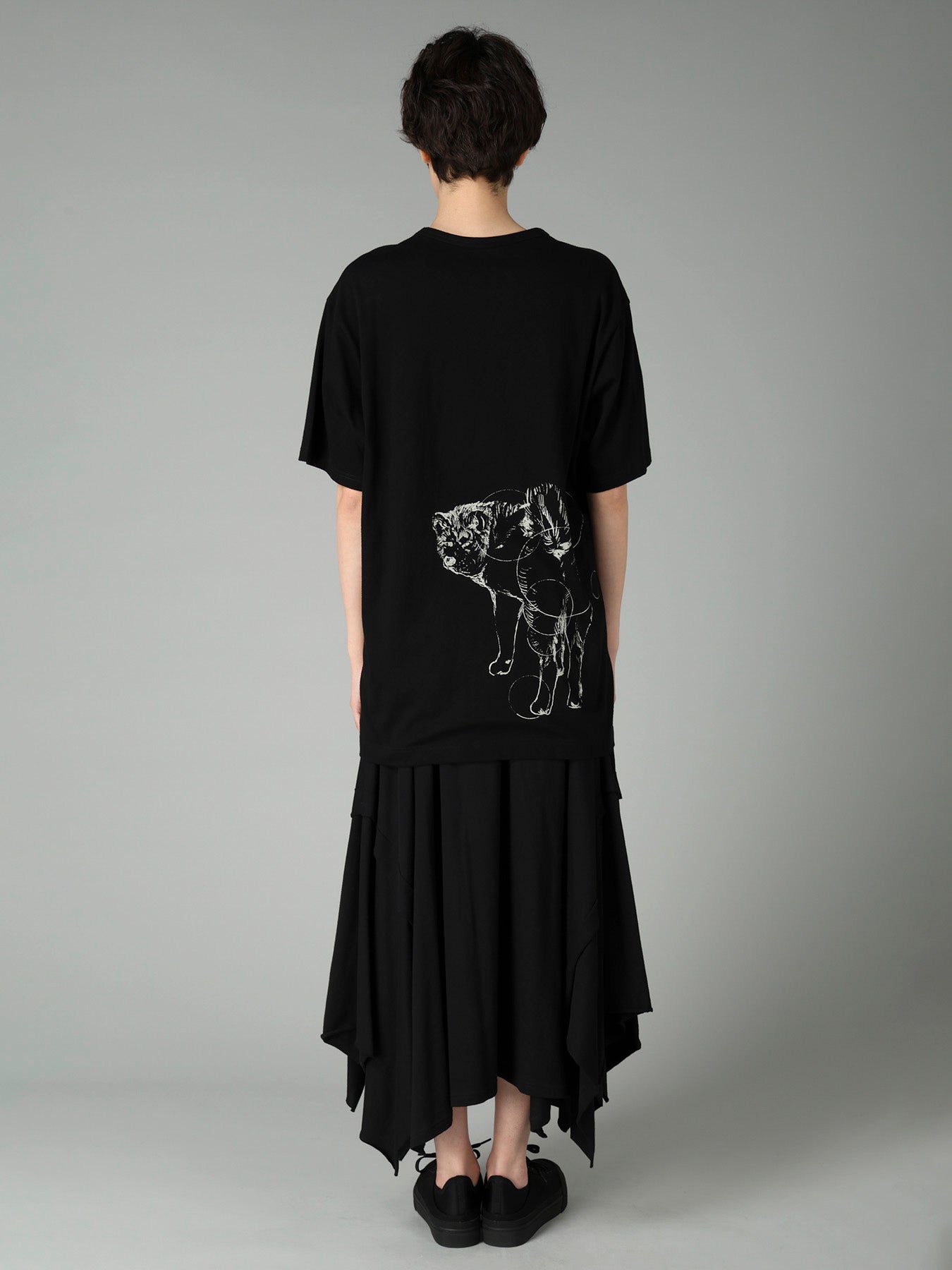 30/-COTTON SINGLE JERSEY SHORT SLV PRINTED T RIN