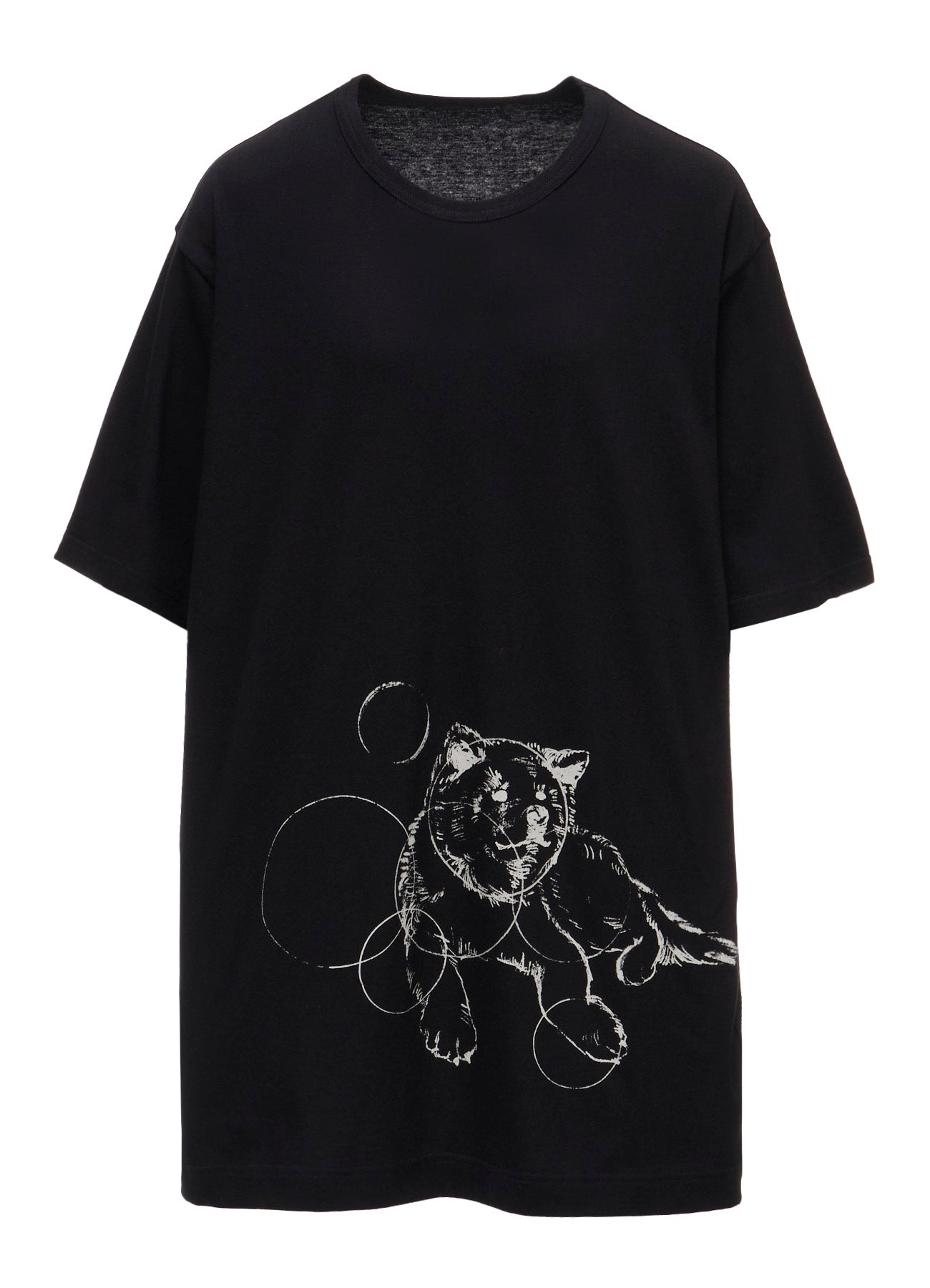 30/-COTTON SINGLE JERSEY SHORT SLV PRINTED T MIMI