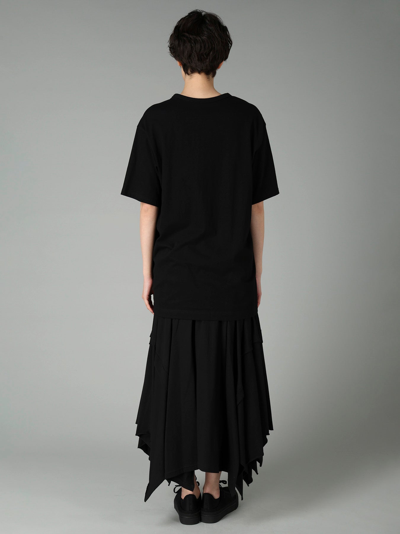 30/-COTTON SINGLE JERSEY SHORT SLV PRINTED T PINA – THE SHOP YOHJI