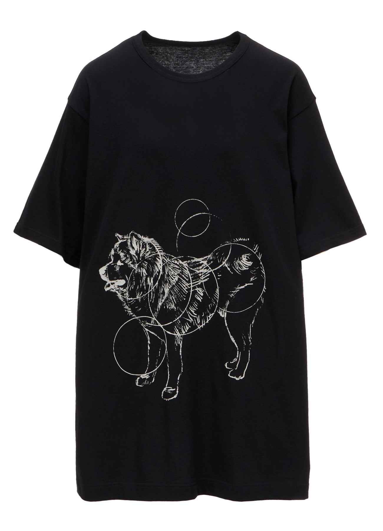 30/-COTTON SINGLE JERSEY SHORT SLV PRINTED T PINA