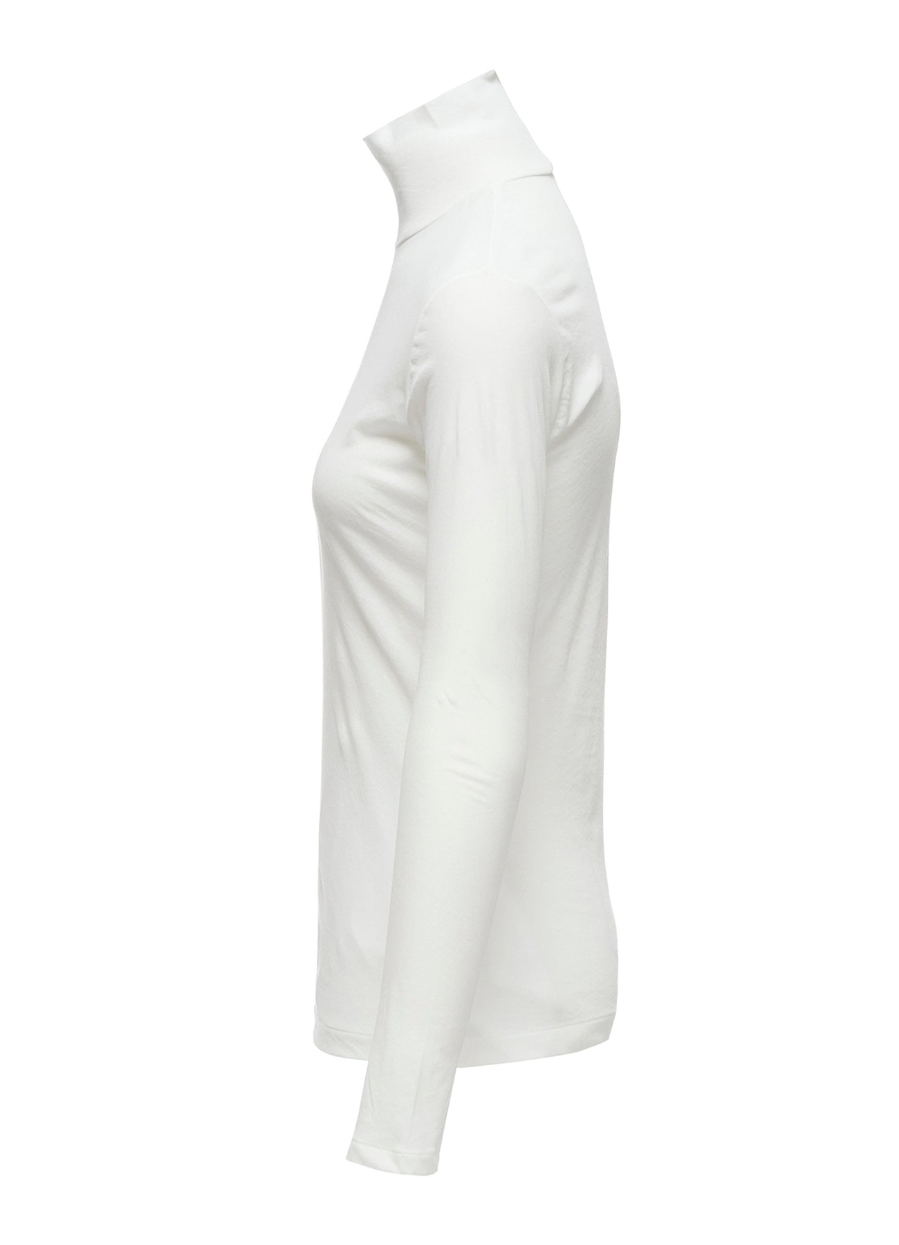 80/-HIGH TWISTED SINGLE JERSEY LONG SLV TURTLE NECK PO