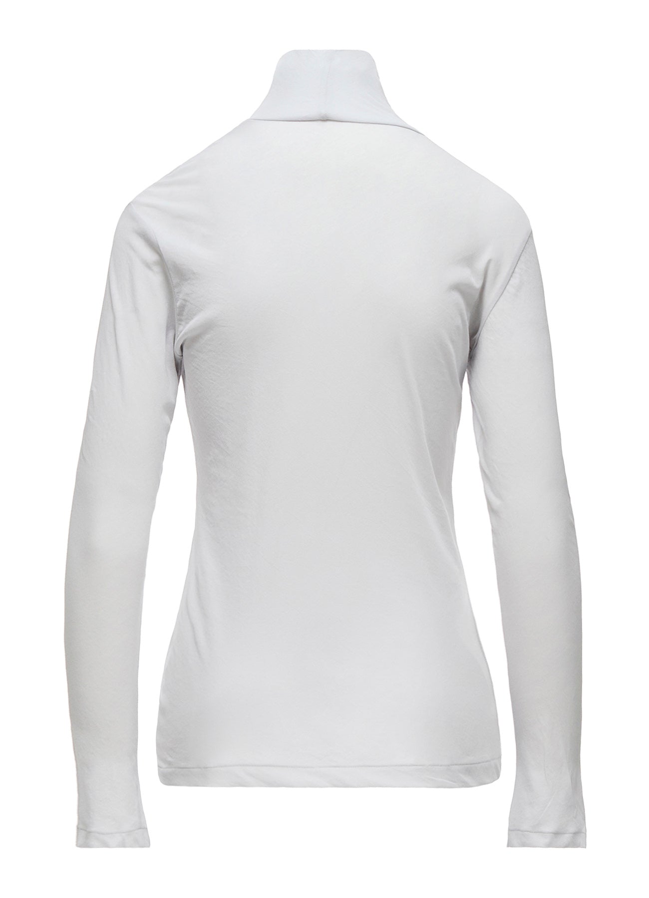 80/-HIGH TWISTED SINGLE JERSEY LONG SLV TURTLE NECK PO