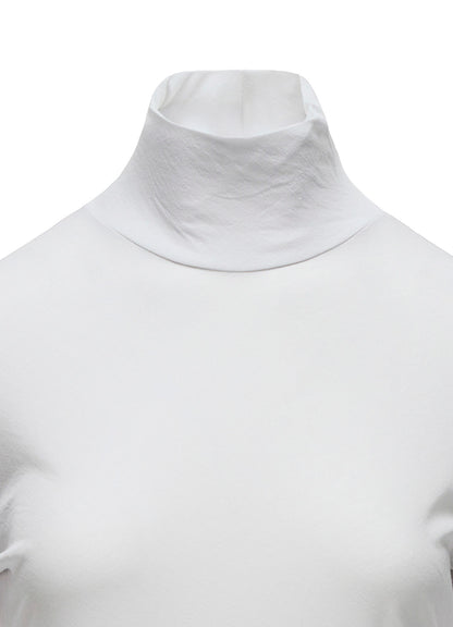 80/-HIGH TWISTED SINGLE JERSEY LONG SLV TURTLE NECK PO