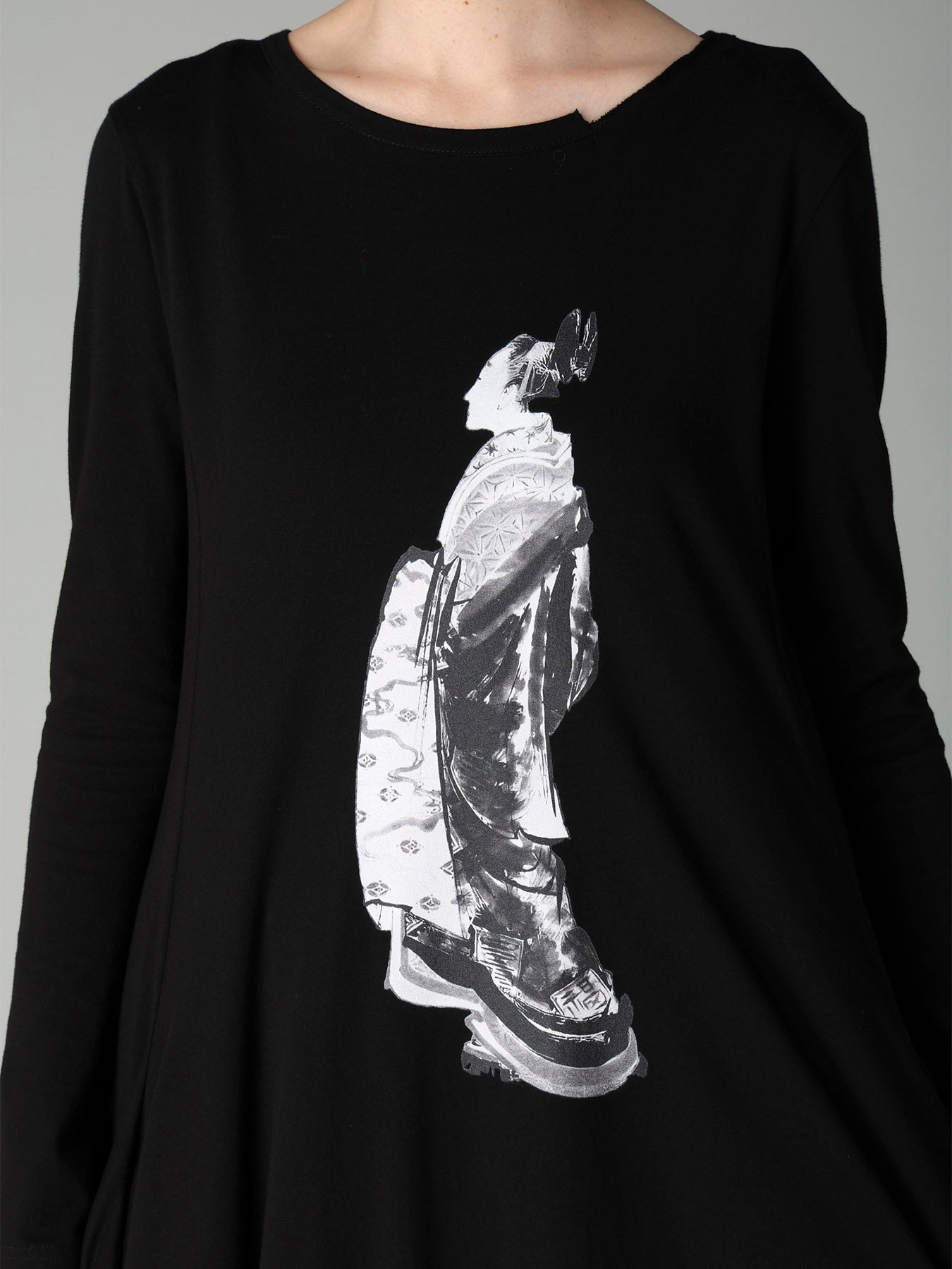 30/-COTTON SINGLE JERSEY PRINTED DRESS C