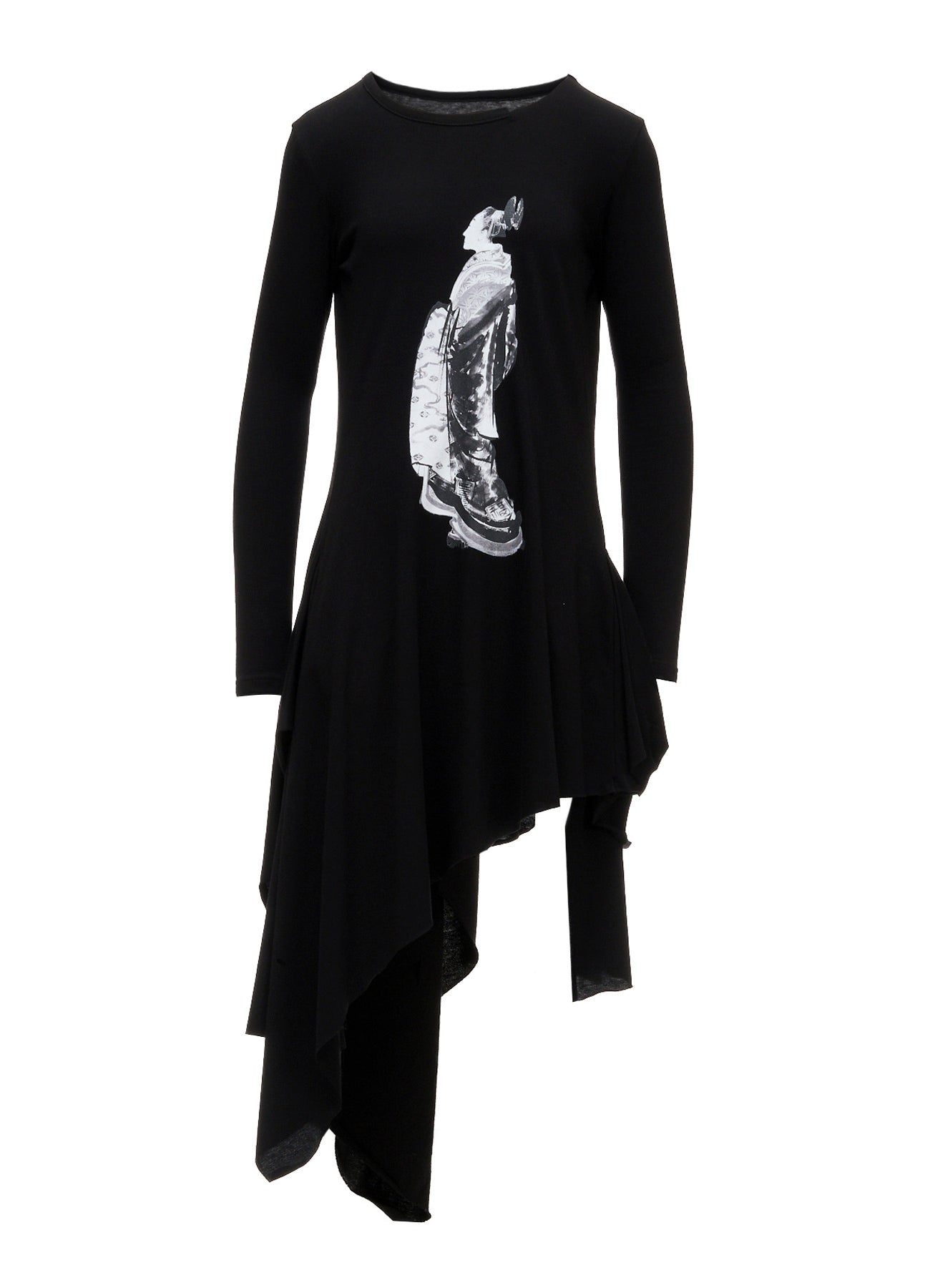 30/-COTTON SINGLE JERSEY PRINTED DRESS C