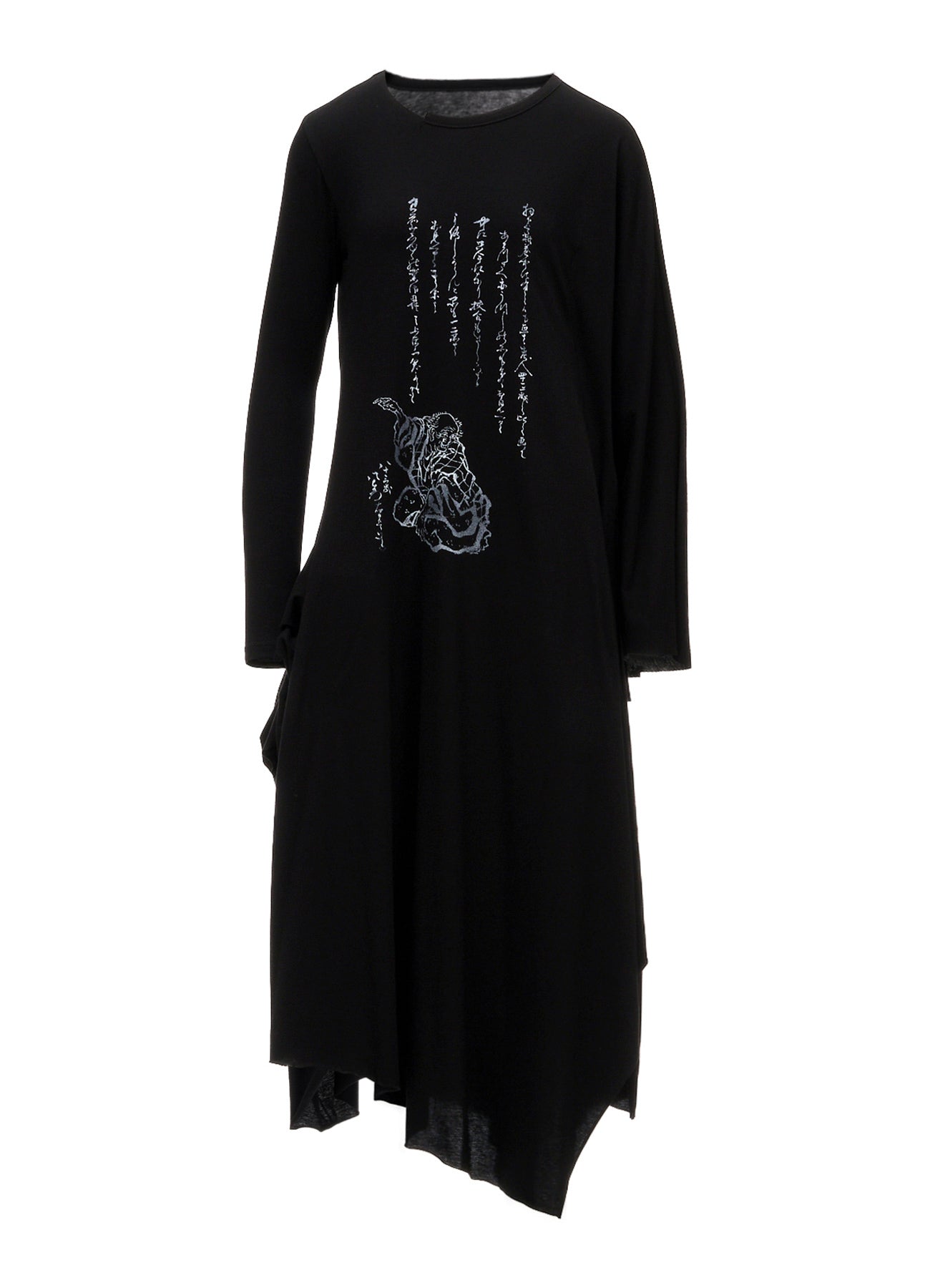 30/-COTTON SINGLE JERSEY PRINTED DRESS D