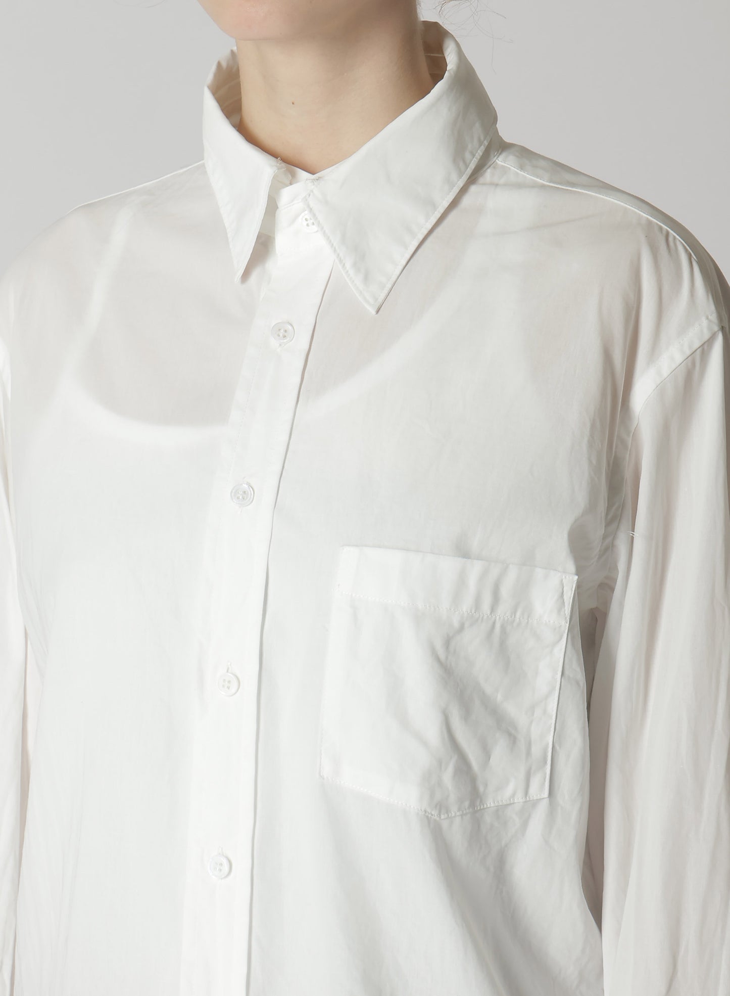 COTTON VOILE R-DETACHABLE COLLAR B