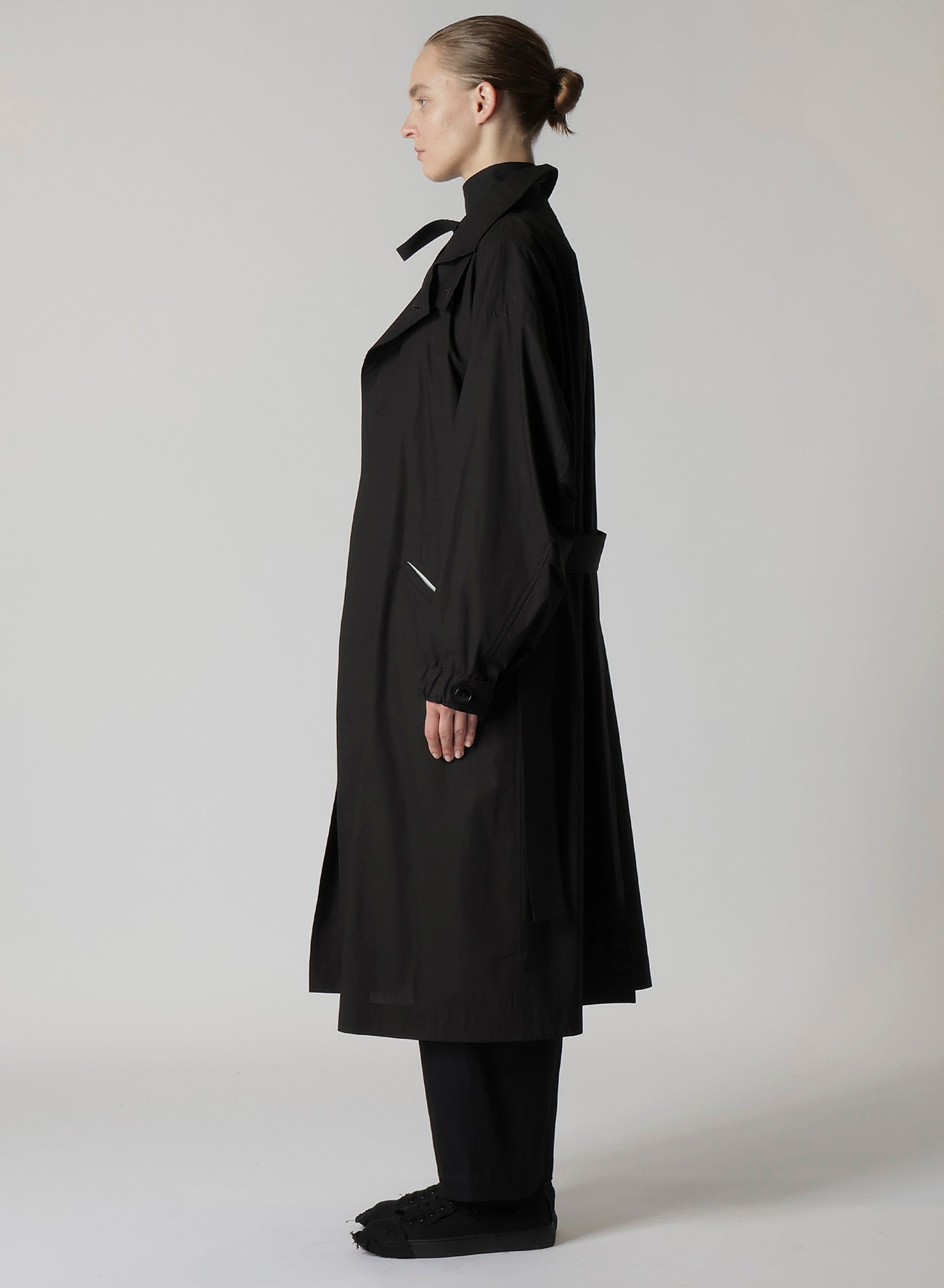 riu Combined embossed ストア trench coat rちゃん