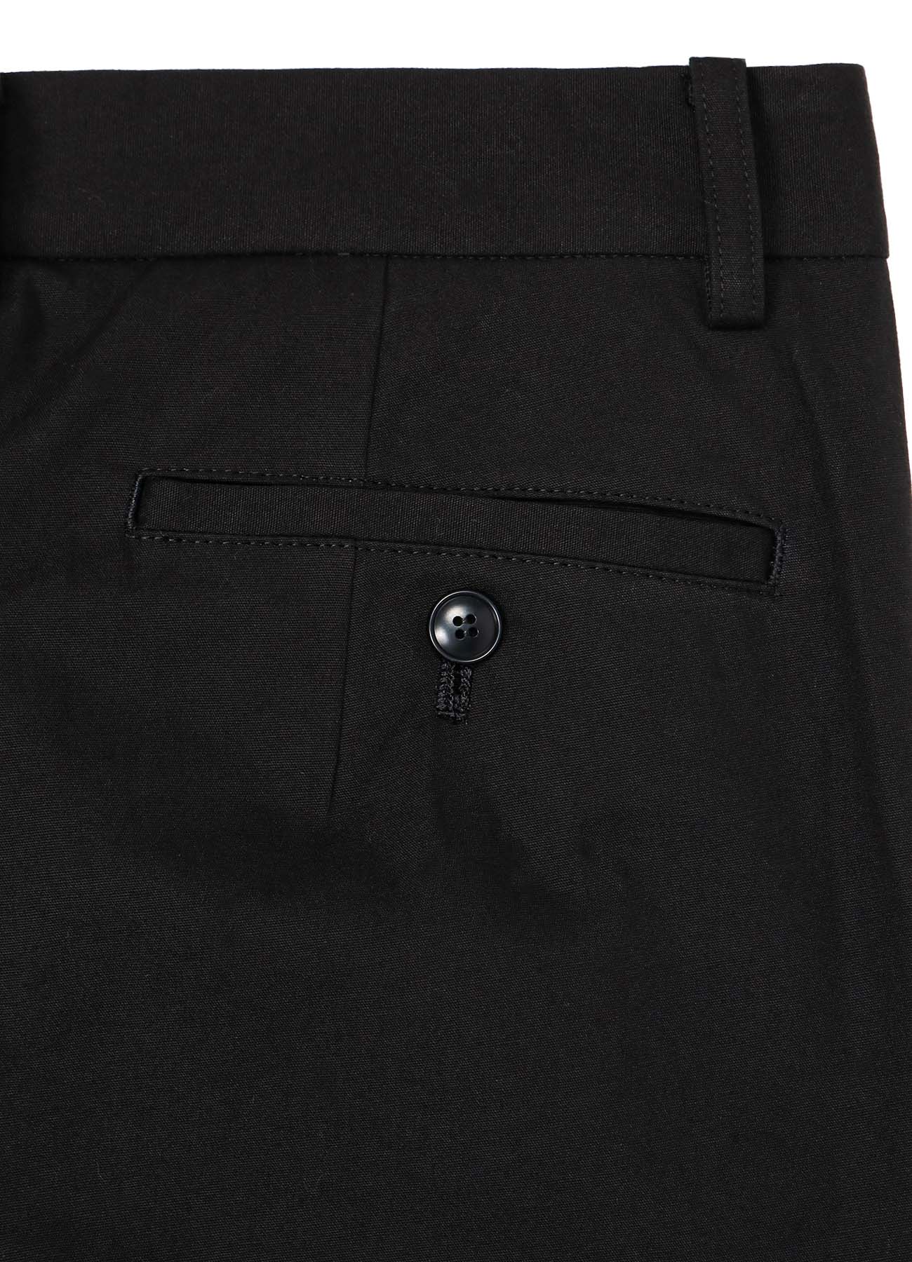 POPLIN R-HEM TUCK PANTS