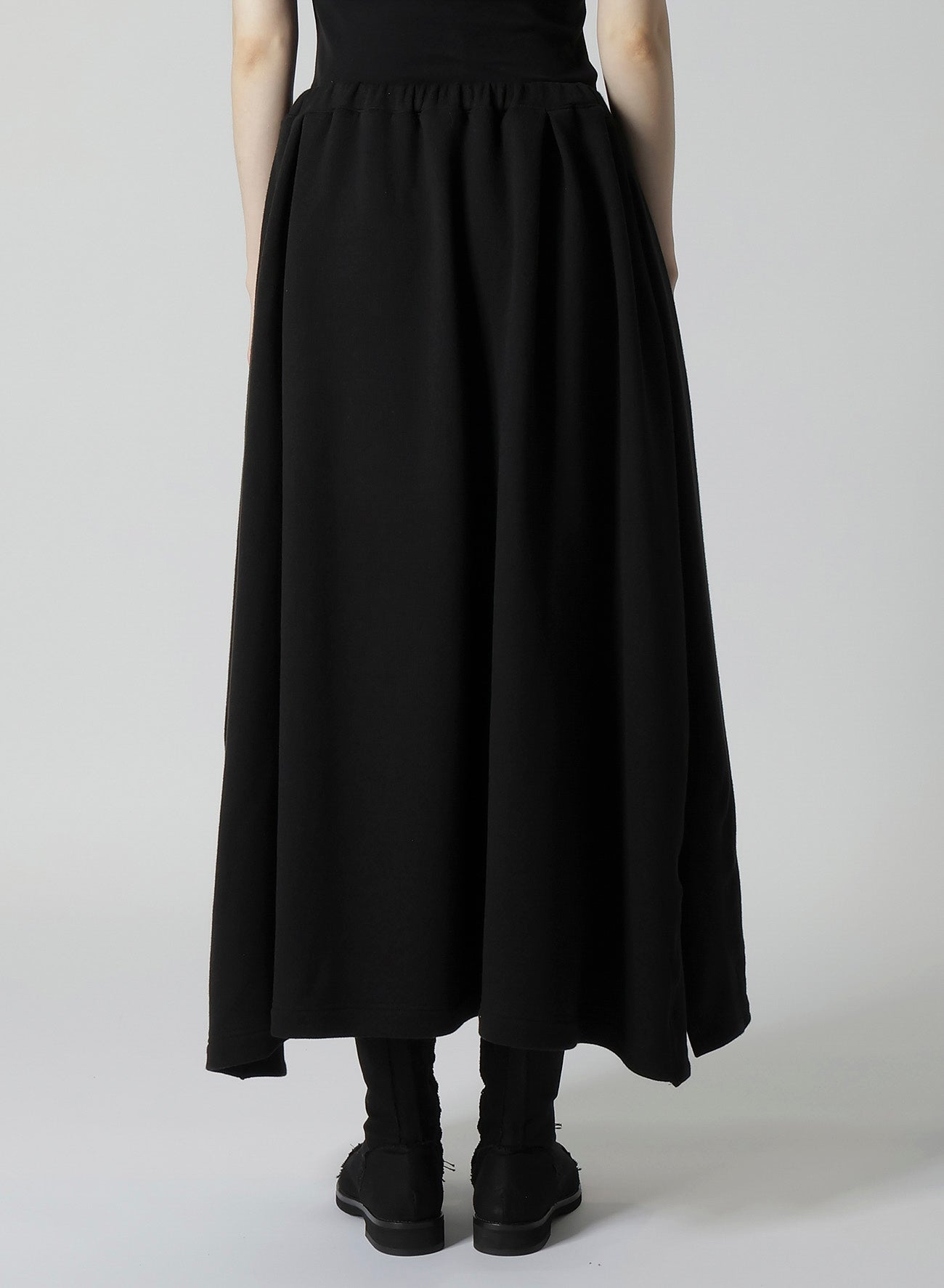 Liy/C FRENCH TERRY R-CUFF SKIRT