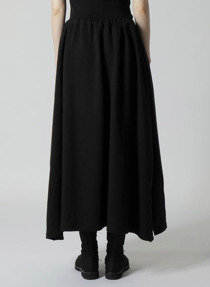 Liy/C FRENCH TERRY R-CUFF SKIRT