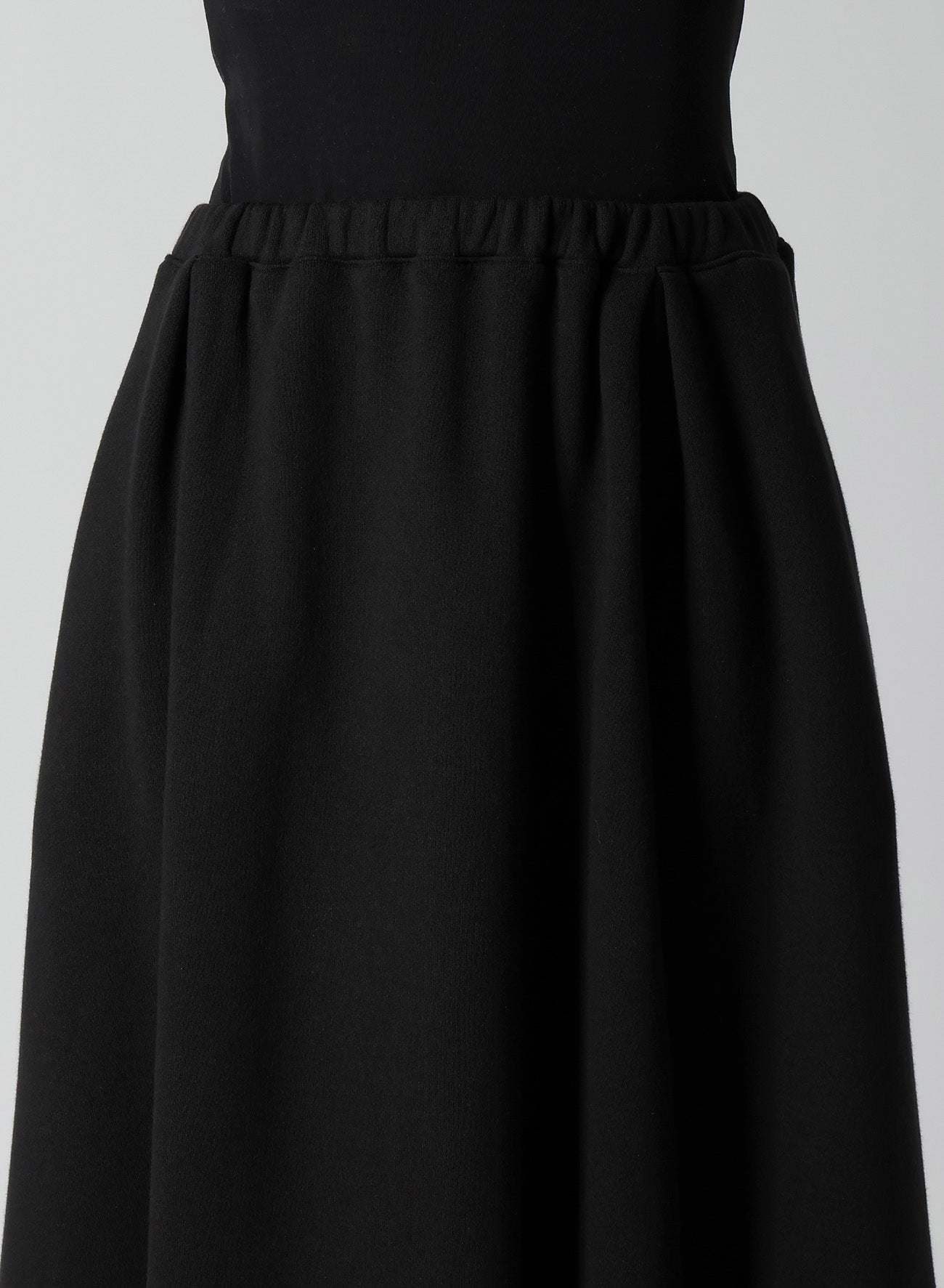 Liy/C FRENCH TERRY R-CUFF SKIRT