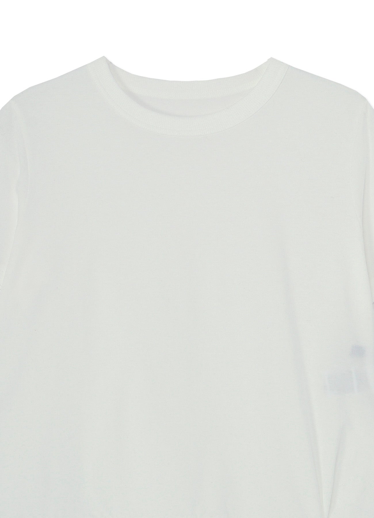 COTTON SINGLE JERSEY R-H TWISTED T-SHIRT