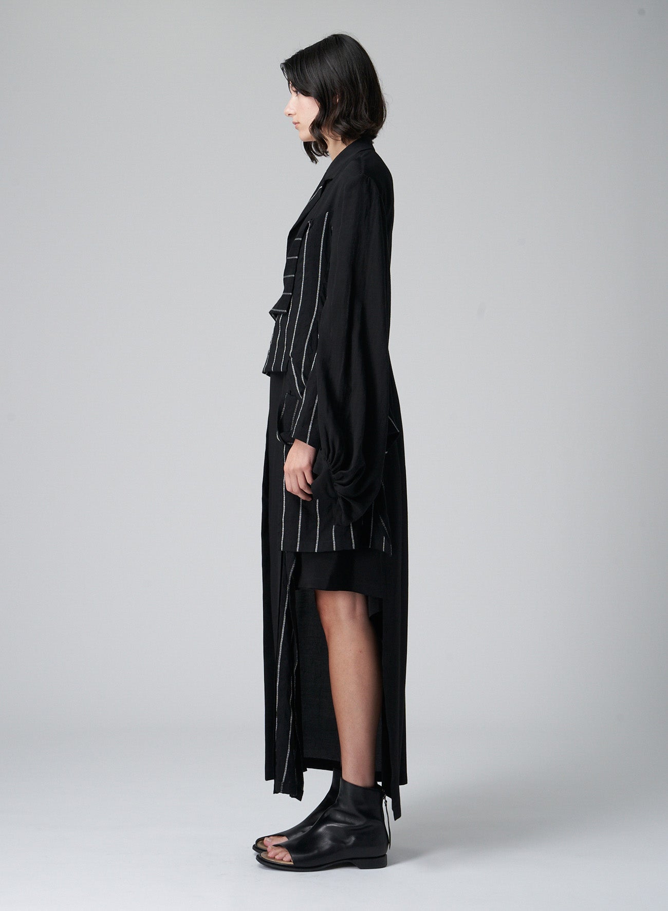 <207/1>+<014/1> BISHOP SLEEVES LONG COAT