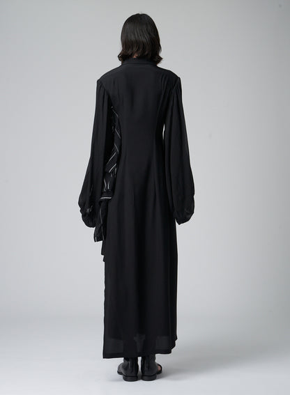 <207/1>+<014/1> BISHOP SLEEVES LONG COAT