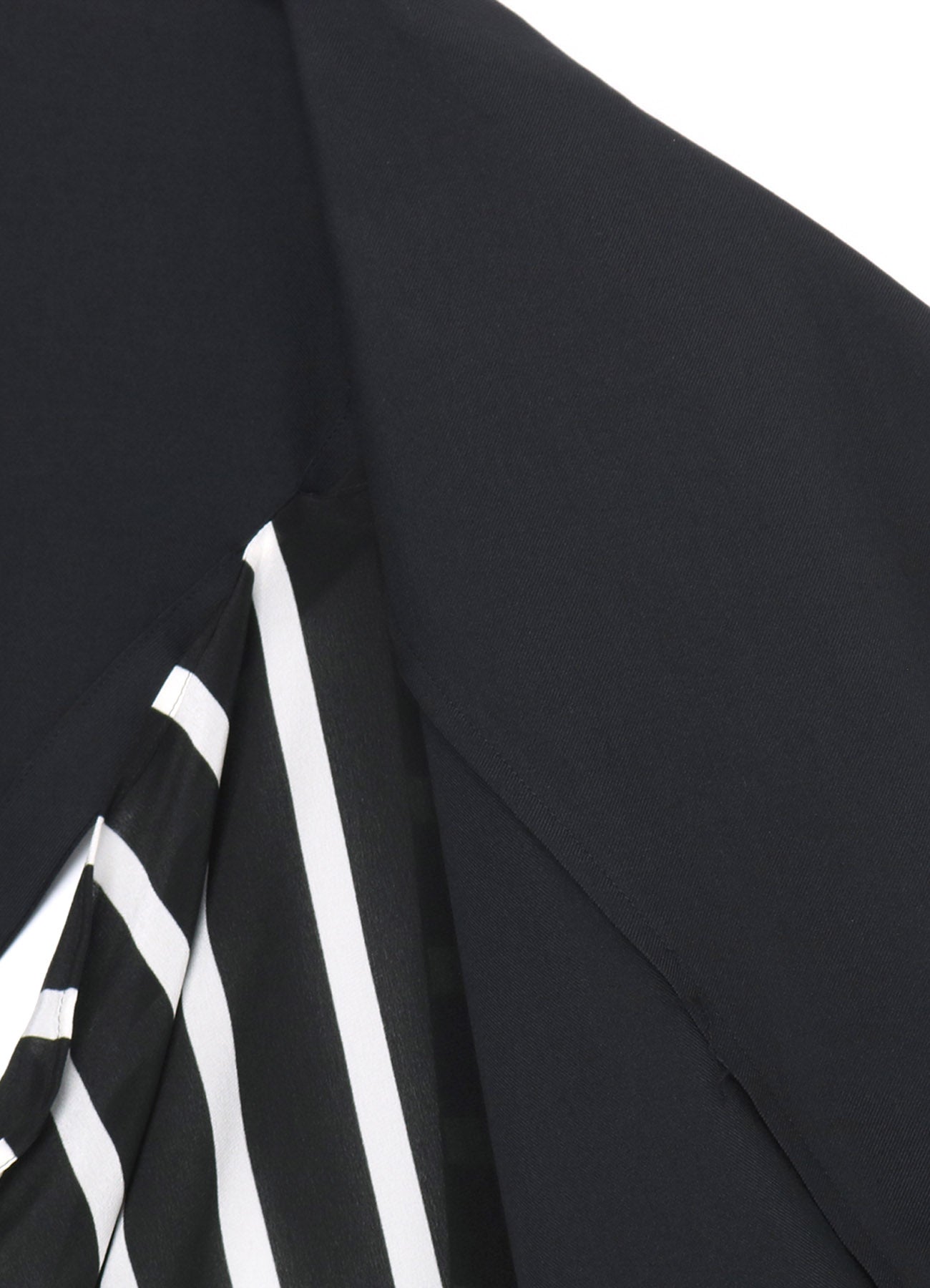 <411/1>+<412/1> SIDE OPEN DRAPED COAT