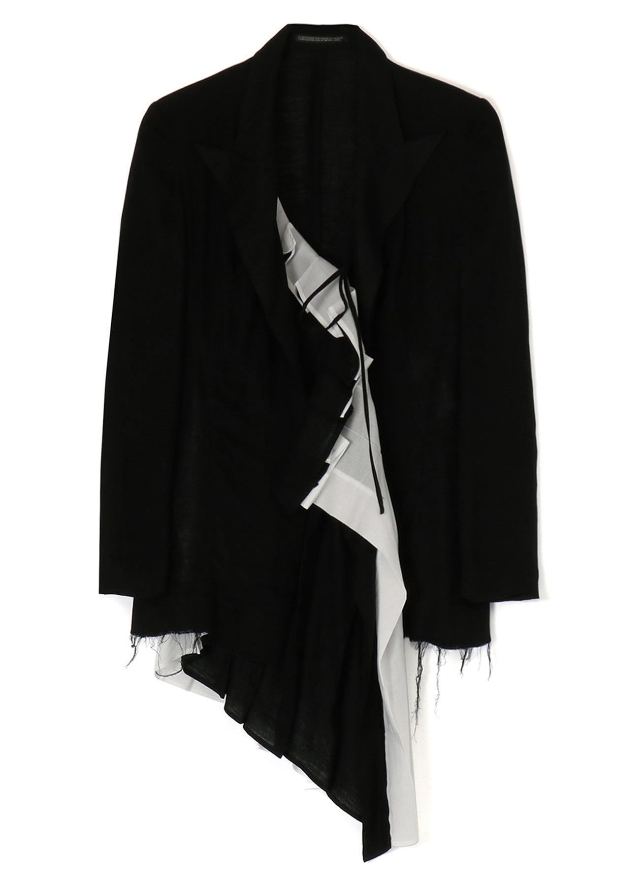 SHORT FRONT PLEATED JACKET – THE SHOP YOHJI YAMAMOTO