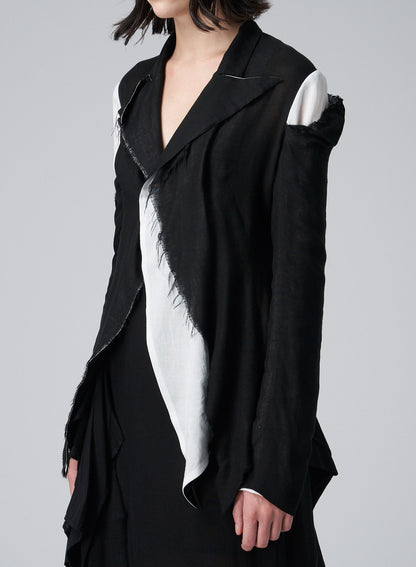 LEFT-SIDE DOUBLE LAYERED JKT-A