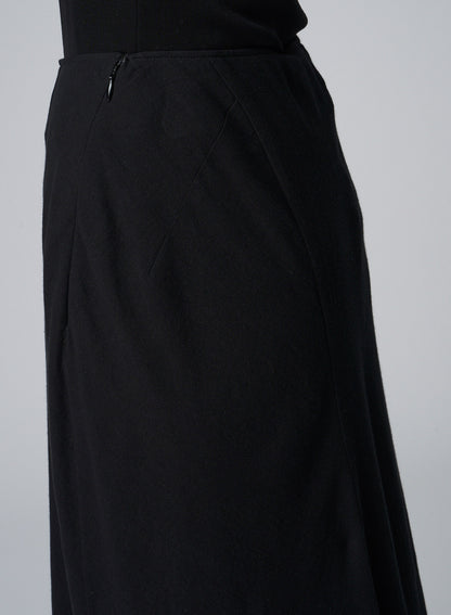 C/CHIFFON R ROUNDED DOUBLE LAYERED S