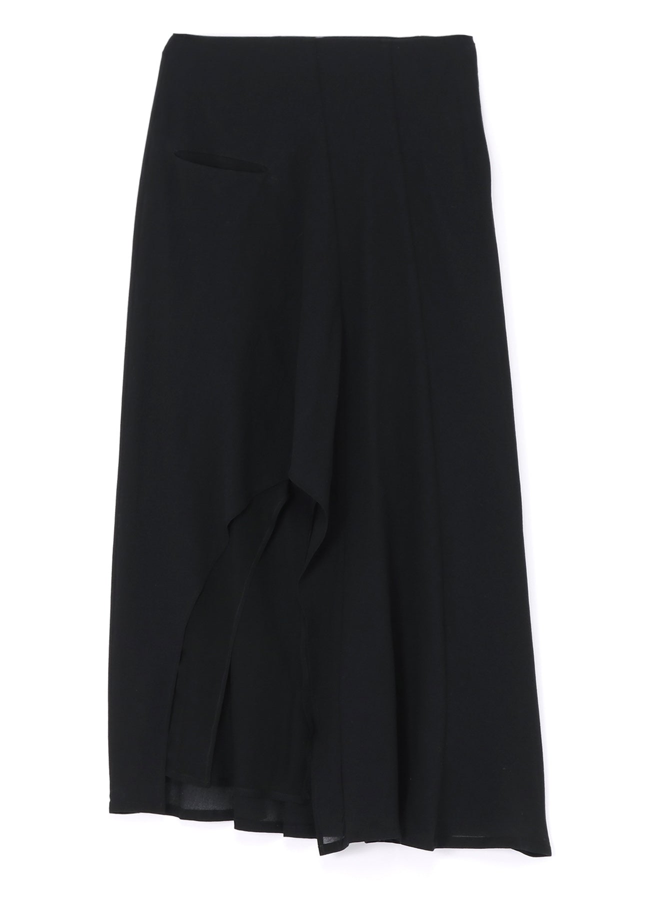 C/CHIFFON R ROUNDED DOUBLE LAYERED S