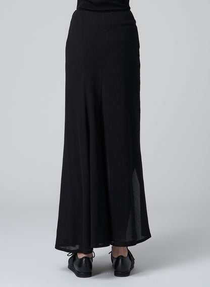 C/CHIFFON R ROUNDED DOUBLE LAYERED S