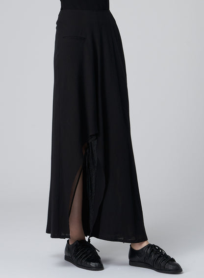 C/CHIFFON R ROUNDED DOUBLE LAYERED S