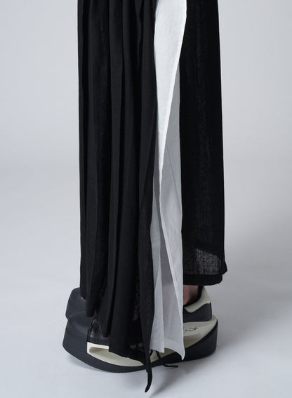 PLEATED LONG S