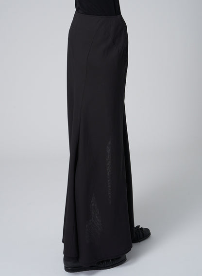 100/2 GEORGETTE L ROUNDED DOUBLE LAYERED S