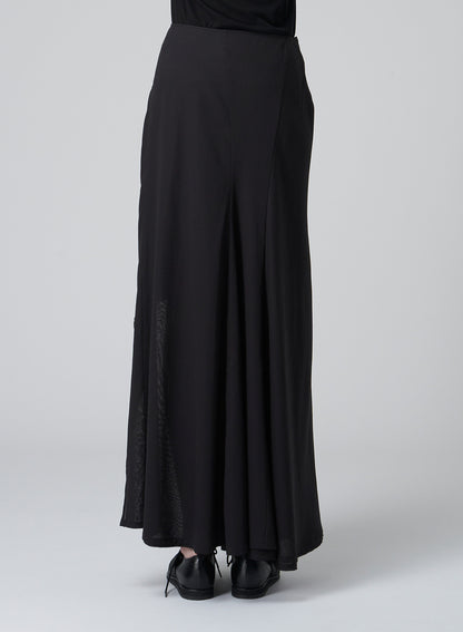 100/2 GEORGETTE L ROUNDED DOUBLE LAYERED S