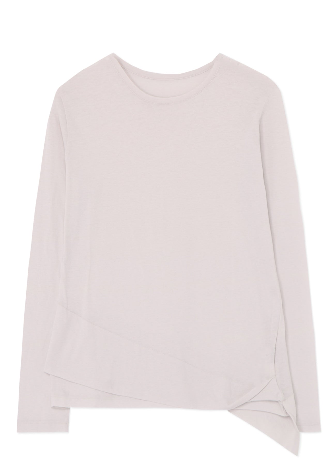 LONG SLEEVE T-SHIRT WITH FOLD OVER DETAILS